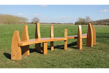 Wharf Stream Way bench - Photographer Katherine Doughty